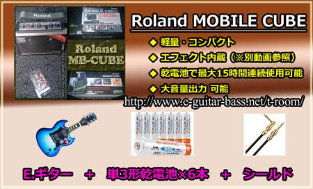 Roland Mobile cube MB-CUBE@dr쓮M^[Av