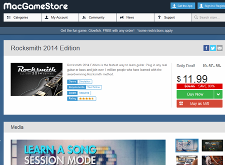 rocksmith mac game store@