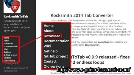 Rocksmith To Tab 2014Converter